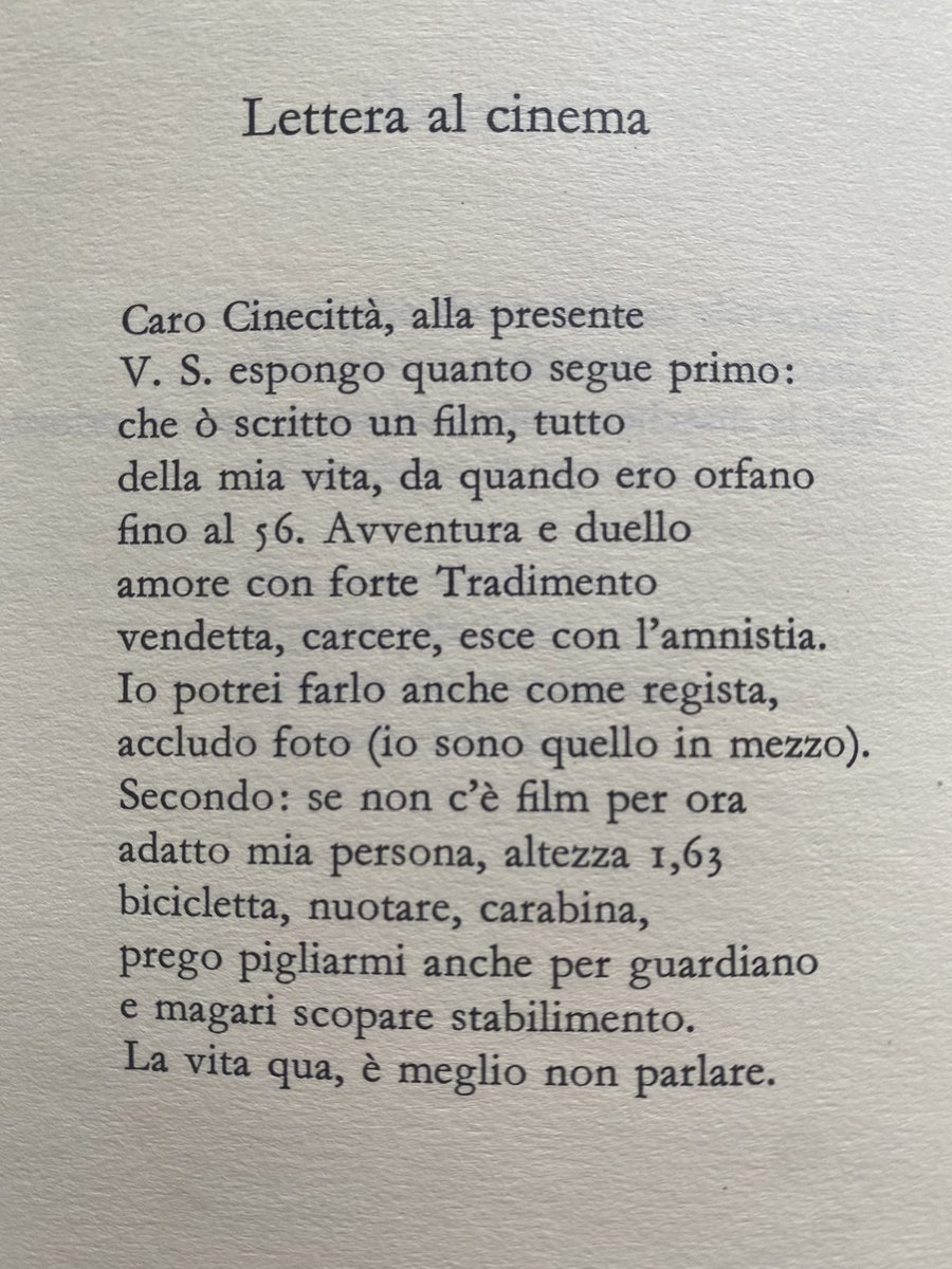 TommasoRagno's tweet photo. Lettera al cinema -
Ennio Flaiano, “Lettere e lamenti”
(1959 e 1963) https://t.co/ABg4Sjeu6A