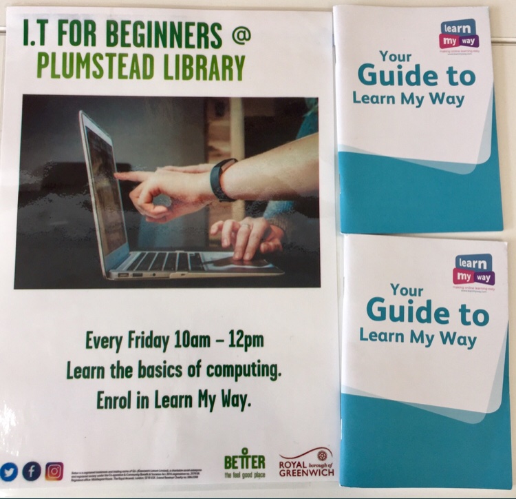 PlumsteadLibrary (@plumstead_lib) on Twitter photo It’s never too late to learn how to use a computer. If you know anyone who could benefit from Basic IT training, encourage them to contact #PlumsteadLibrary. We have self paced sessions, every Friday 10am -12pm. 💻 #digitalinclusion
<a href="/Royal_Greenwich/">Royal Borough of Greenwich</a>
<a href="/greenwichlibs/">Royal Greenwich Libraries</a>
<a href="/Better_UK/">Better</a> It’s never too late to learn how to use a computer. If you know anyone who could benefit from Basic IT training, encourage them to contact #PlumsteadLibrary. We have self paced sessions, every Friday 10am -12pm. 💻 #digitalinclusion
<a href="/Royal_Greenwich/">Royal Borough of Greenwich</a>
<a href="/greenwichlibs/">Royal Greenwich Libraries</a>
<a href="/Better_UK/">Better</a>