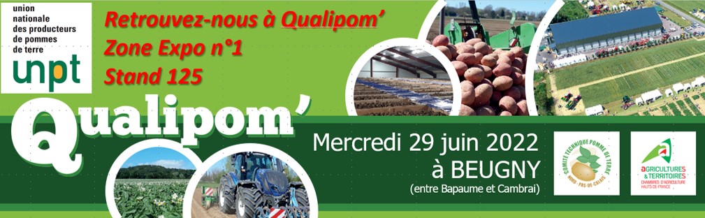 UNPT_FRANCE's tweet photo. 🥔Pour les professionnels de la pomme de terre 🥔📆Rendez-vous le Mercredi 29 juin 2022 à #qualipom📍Stand @UNPT_FRANCE n°125

Pour en savoir + 👉https://t.co/G8EMwCwTEb https://t.co/m9H2EAJIue