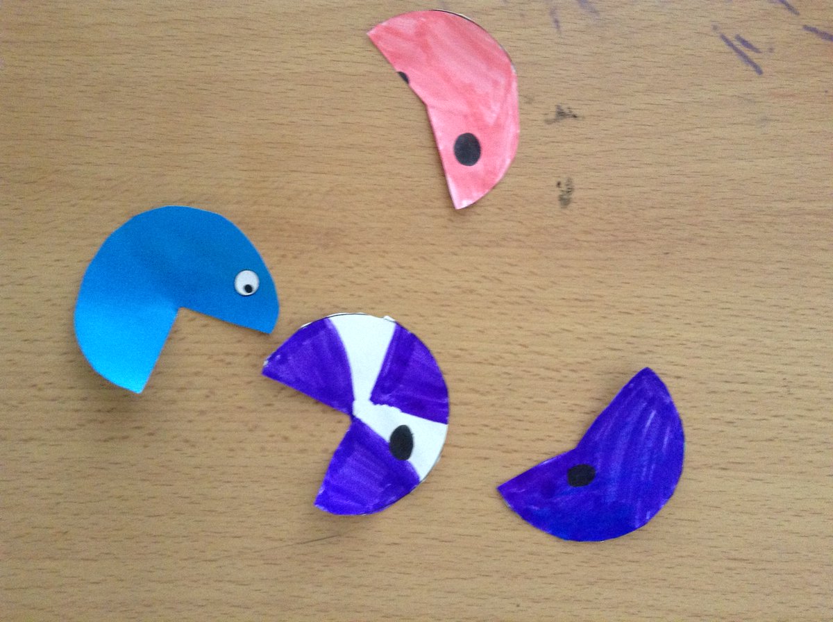 MrJordanSPA's tweet photo. Today, our Maths allowed us to explore angles around a point. We explored the role of half turns and full turns to create 'Angle Eaters'. The children used expert measuring skills and prior knowledge to help them create our helpful creatures. @InfinityAcad @SpaldingPriAcad https://t.co/hxNFaNg1UQ