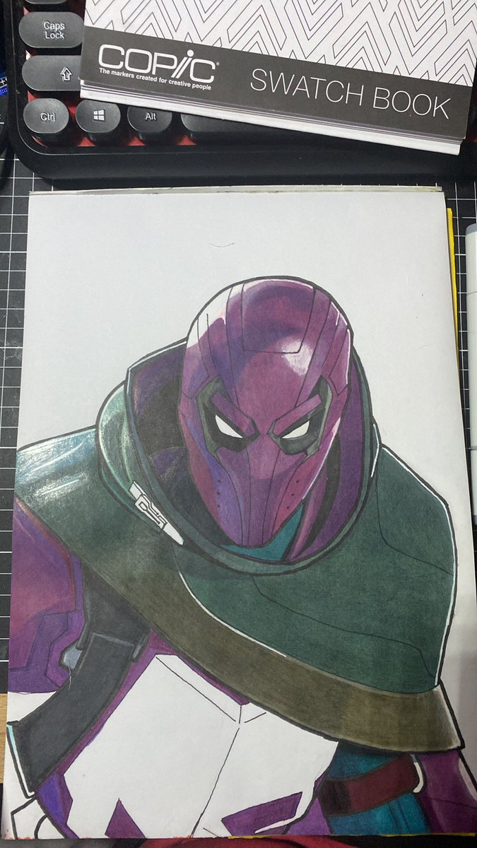 DemonMarker's tweet photo. @DeviantArt Marvel’s prowler from Fortnite https://t.co/05Thm4rBeI