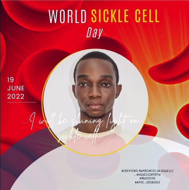 Abayomi711's tweet photo. 'Love is blind'😍 but *SS pikin* dey open am.

#Shinethelightonsicklecell
#WorldSickleCellDay
#UghelliNorthmedhealthcds
#NYSC21/22 https://t.co/5Yd21huP0O
