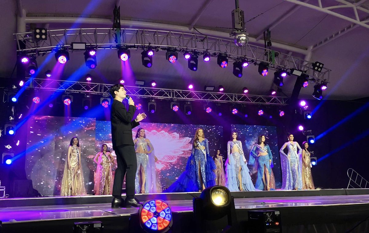cornerstone_ofc's tweet photo. LOOK: @patrickquiroz_  serenaded the finalists of the Bae Naligayan 2022 at the Naligayan Festival in Agusan Del Sur yesterday. https://t.co/hEAp7l50pt