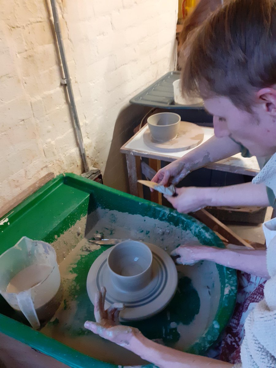 BCBfestival's tweet photo. Our Generation project continues to explore ceramic techniques including slip casting, marbling clay, throwing &amp; wax resists.

The next project tells the stories of the Spode pottery site &amp; its former workers. Stay tuned!

Generation is supported by @HeritageFundUK

#MyStokeStory https://t.co/q29RonE1hH