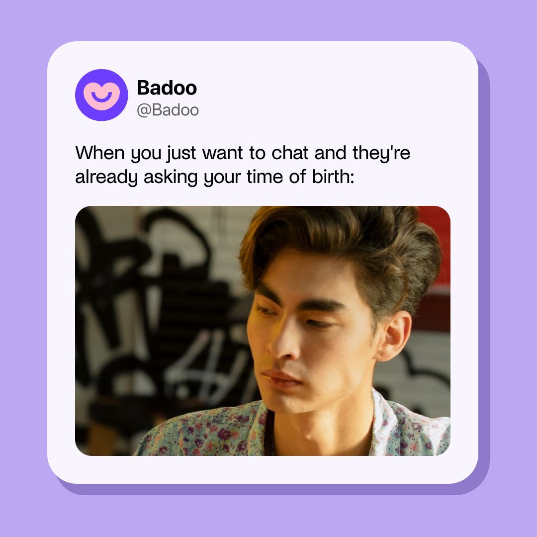Badoo profile bio