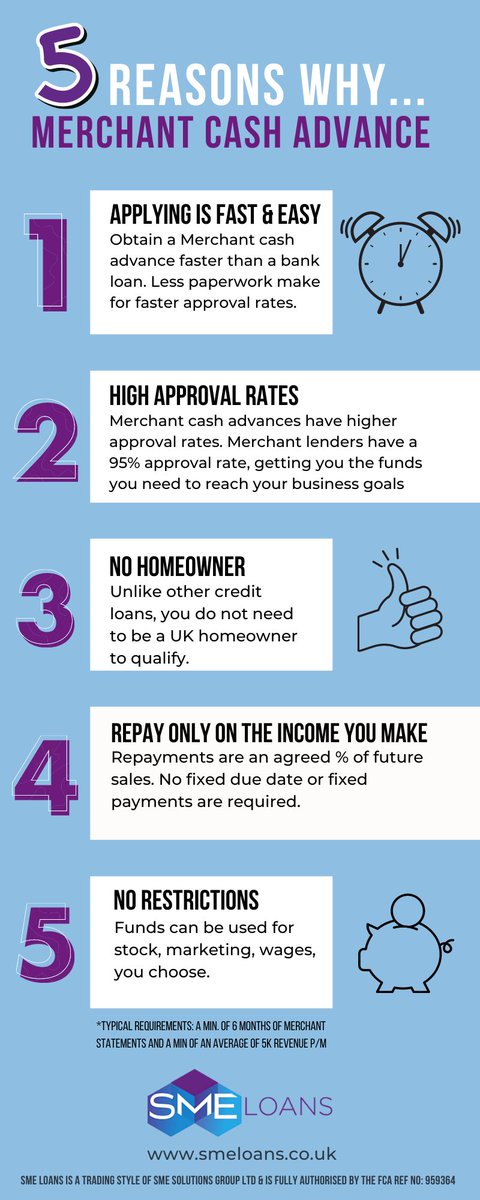 5 Reasons why ... Merchant Cash Funding is exactly what your business needs!