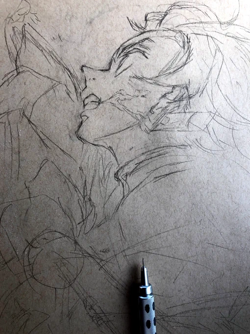 ワンドロ限界💦💦

描き直しても描き直してもどーしてもデカくなるーーーー😂

はみ出るーーーーー 