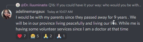 _margauxadeline's tweet photo. dr. @luuminize question made me feel like how I wish I can turned back the time and wish to be with my parents arms again
#psssdlife
#psssd https://t.co/nxRbrpPJve