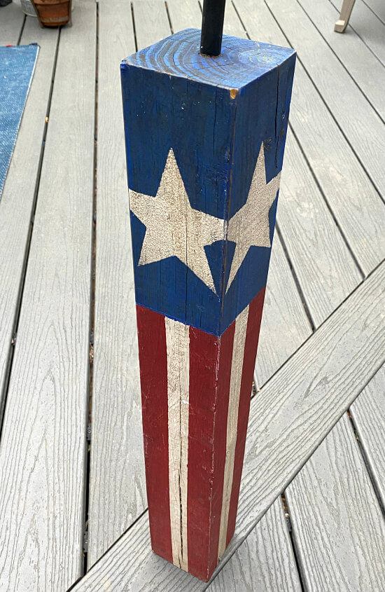 HomeroadSusan's tweet image. Here&apos;s an easy project made 2 ways for the Fourth of July 💥💥💥 made from a scrap piece of 4x4 lumber. 🇺🇸

homeroad.net/2020/07/americ…

#fourthofjuly #fourthofjulydecor #redwhiteandblue #candles #starsandstripes #diyhomedecor