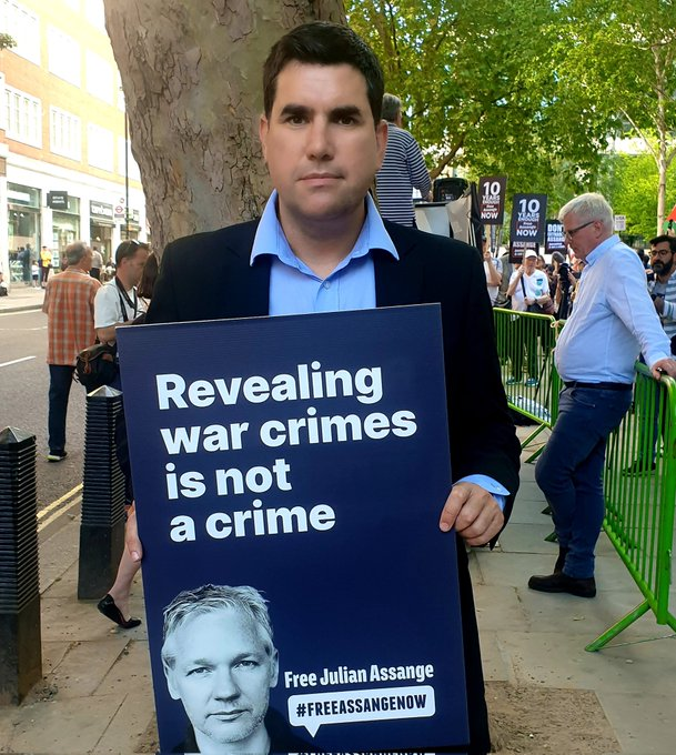 Disgraceful decision by Priti Patel to approve the extradition of Julian Assange to the USA.
 
There he faces the rest of his life in prison for his journalistic work exposing war crimes in US-led wars on Afghanistan and Iraq. 
 
This decision strikes a blow to press freedom.