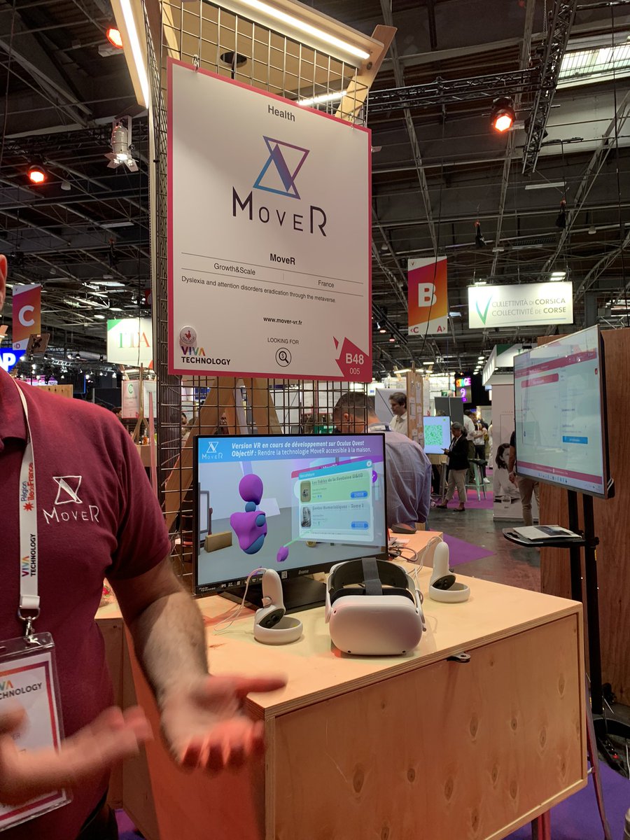 <a href="/Scale1Portal/">Scale-1 Portal</a> développe MoveR, une solution pour améliorer le traitement de la dyslexie et des troubles de l’attention grâce au #Metaverse

 #MBADMB #Transfonum #Vivatech2022 #vivatech @mircosoftfrance