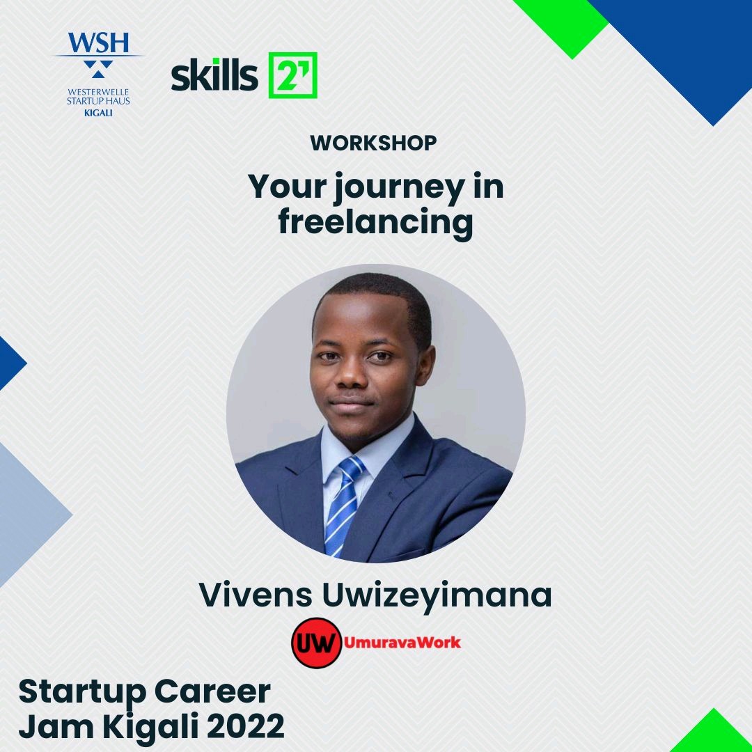 Let us meet and discuss today. #gethired #StartupCareerJamKigali2022 #Skills21