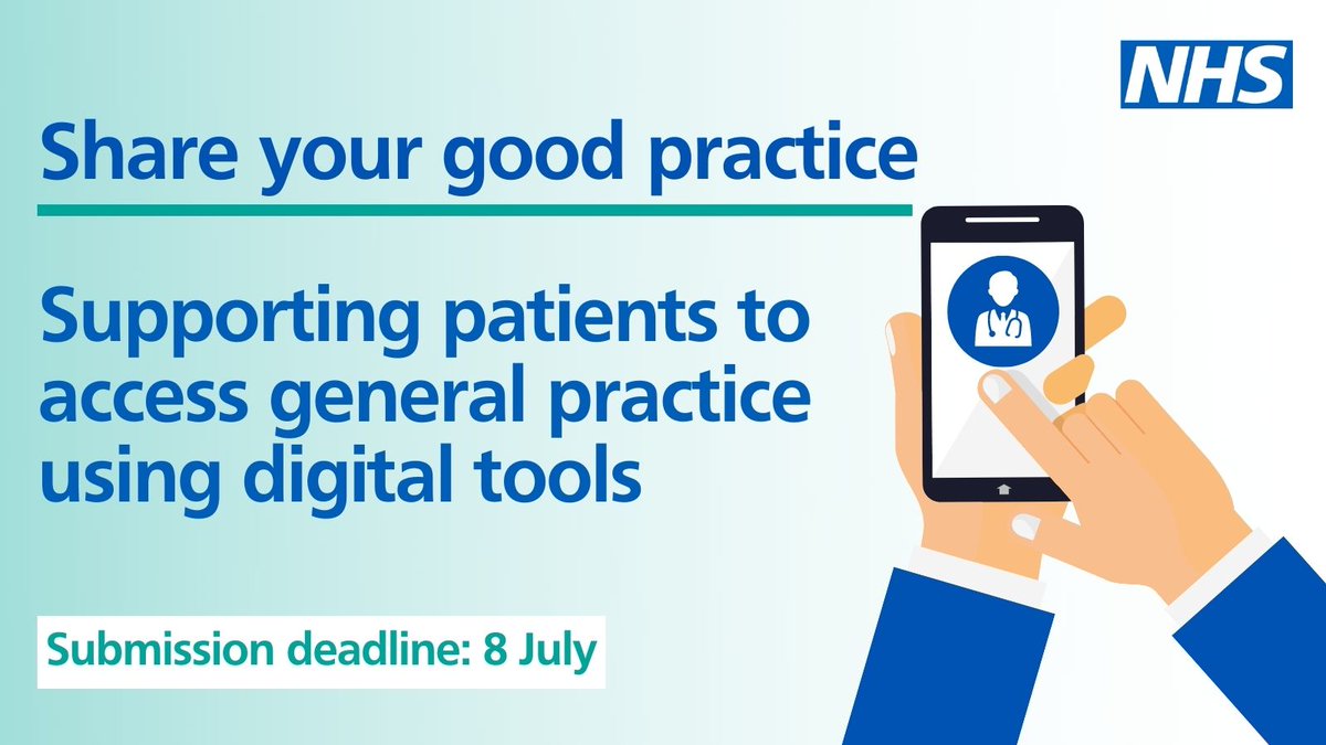 Are you a #GP practice which has successfully helped patients, or their carers overcome barriers to contact you using an online or digital system? 

We’re working with <a href="/GoodThingsFdn/">Good Things Foundation</a> to find great examples of digital inclusion. 

If so, let us know! ➡️  smartsurvey.co.uk/s/RJZVD7
