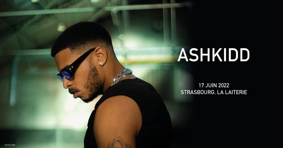 Laiterie's tweet photo. Ce vendredi 17 juin à La #Laiterie / #Strasbourg 
19h30 ouverture des portes 
20h00 20h40 #HIBA 
21H00 #Ashkidd sur scène 
Billets disponibles au tarif pré-vente jusqu'à 18h > https://t.co/lCZQzh4pWT
Puis à partir de l'ouverture des portes au tarif caisse du soir https://t.co/P7CYdkGlLd