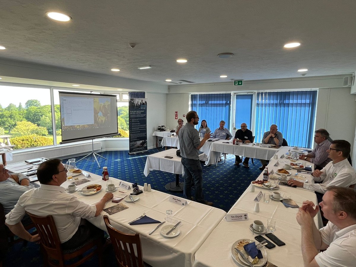 A nice sunny morning for our @BobclubTaunton #breakfast with our talk today from Philip Northcott of Beechtree Bookkeeping. 
If you're interested in joining us please visit bobclubs.com/Club/Taunton