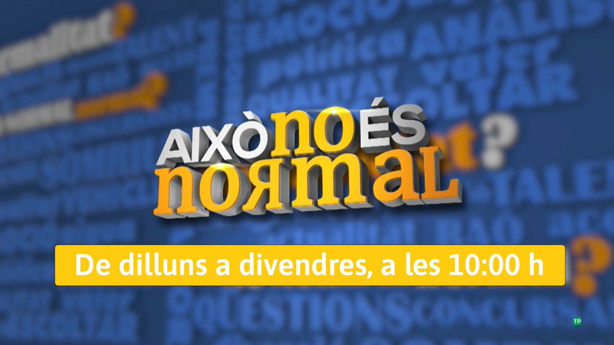 Això no és normal tweet media
