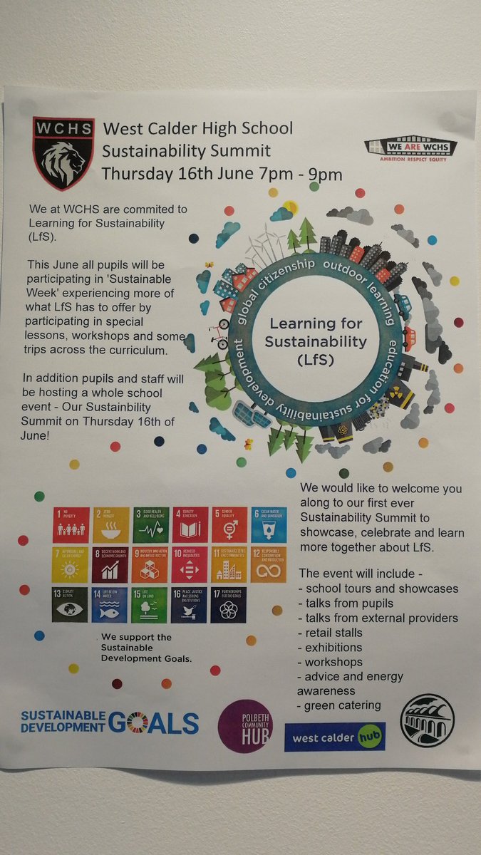 What a way to end the week! Watching Colin roam the audience at <a href="/WestCalderHigh/">West Calder High</a> talking about green jobs at the Sustainability Summit ♻ 

<a href="/VerdancyGroup/">The Verdancy Group</a>