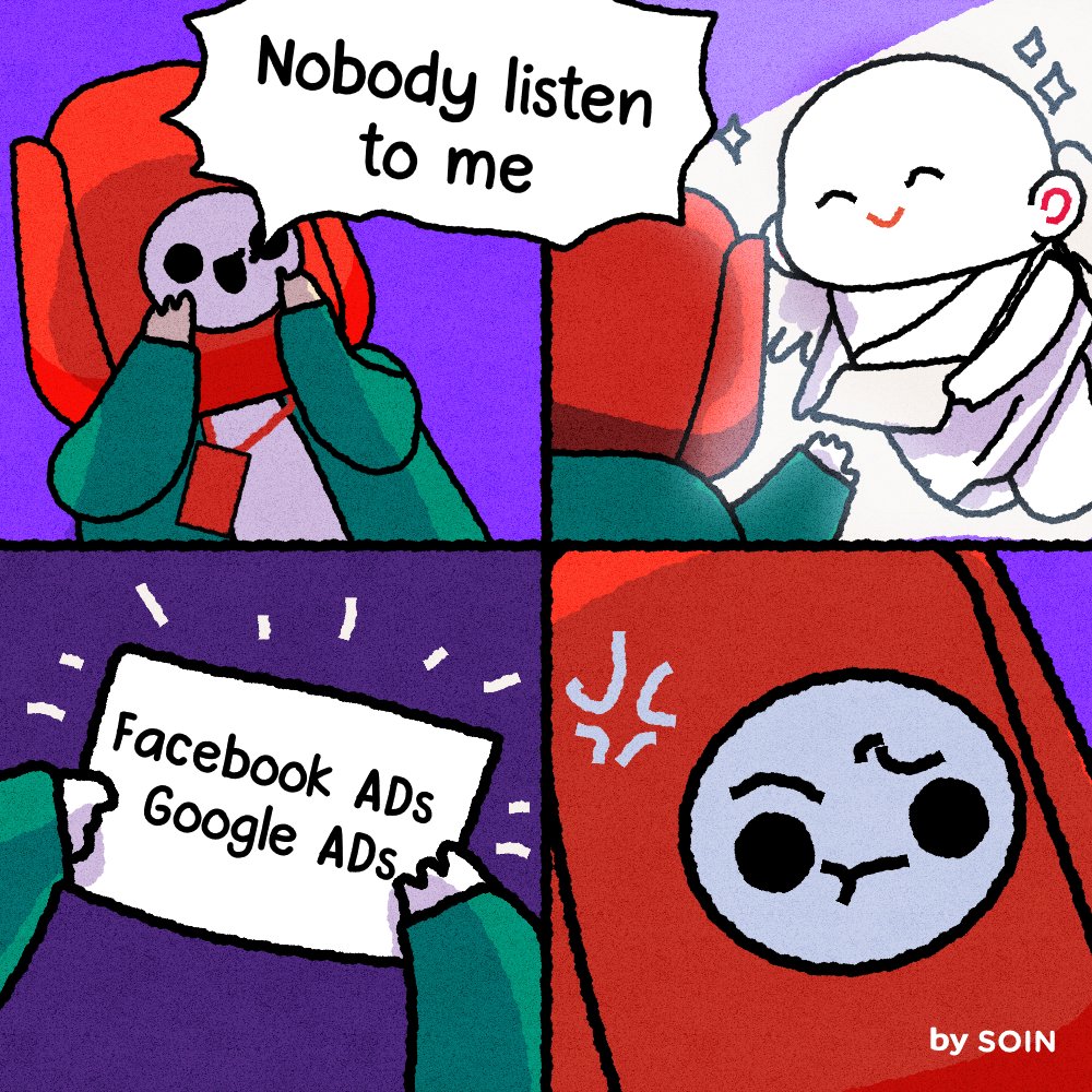 BarryBinSoin's tweet photo. Well, Facebook Ads and Google Ads do

#Meme https://t.co/9mmnz2TeYQ