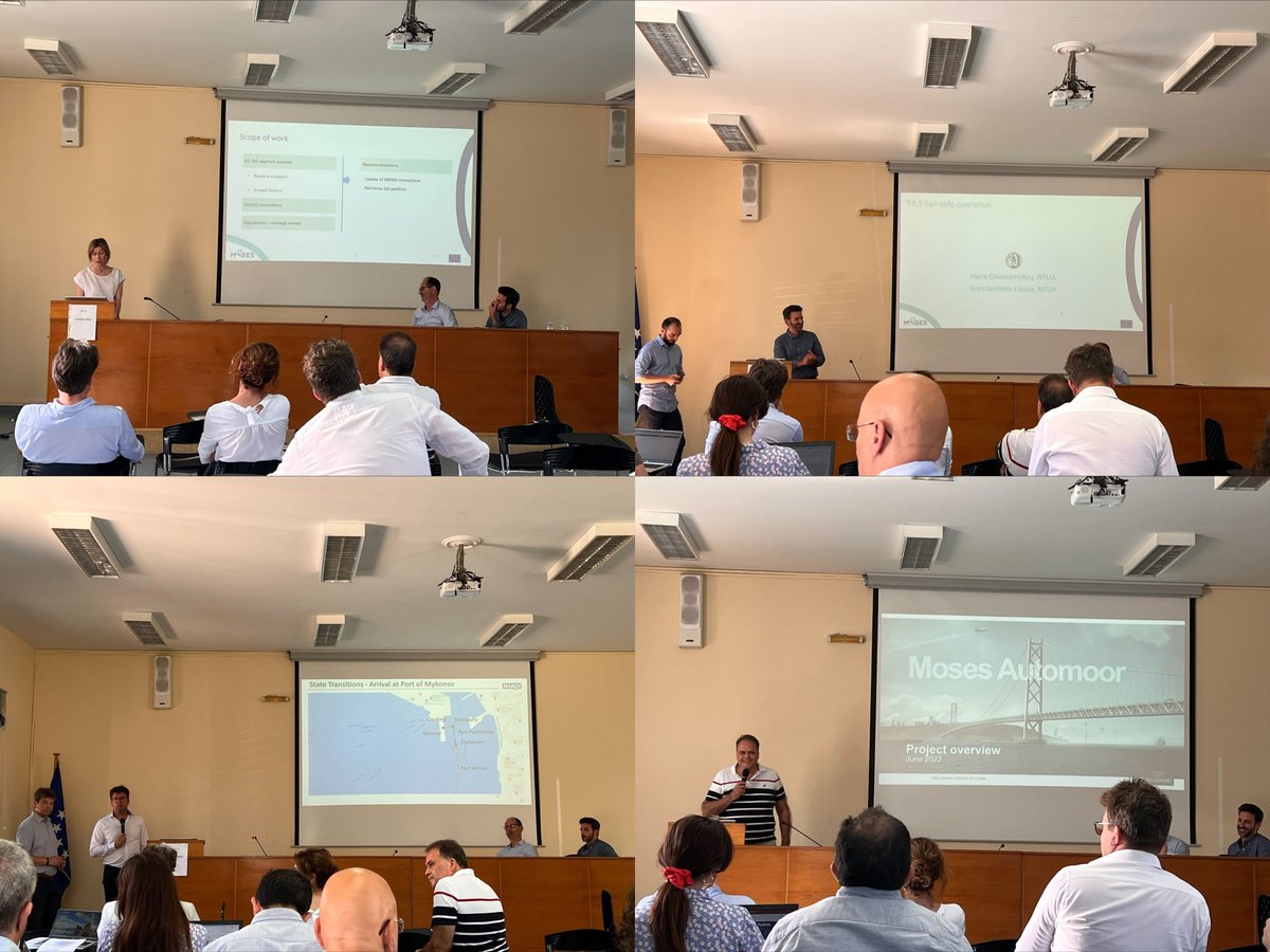 mosesproject20's tweet photo. 🤗 The 1⃣st day of our 4th #projectboard took place yesterday at @ltcp_ntua in Athens, Greece 🇬🇷with productive and fruitful discussions among @mosesproject20 team members❕
#H2020🇪🇺 #ShortSeaShipping #InvestEUresearch https://t.co/LU9fuiWnaD