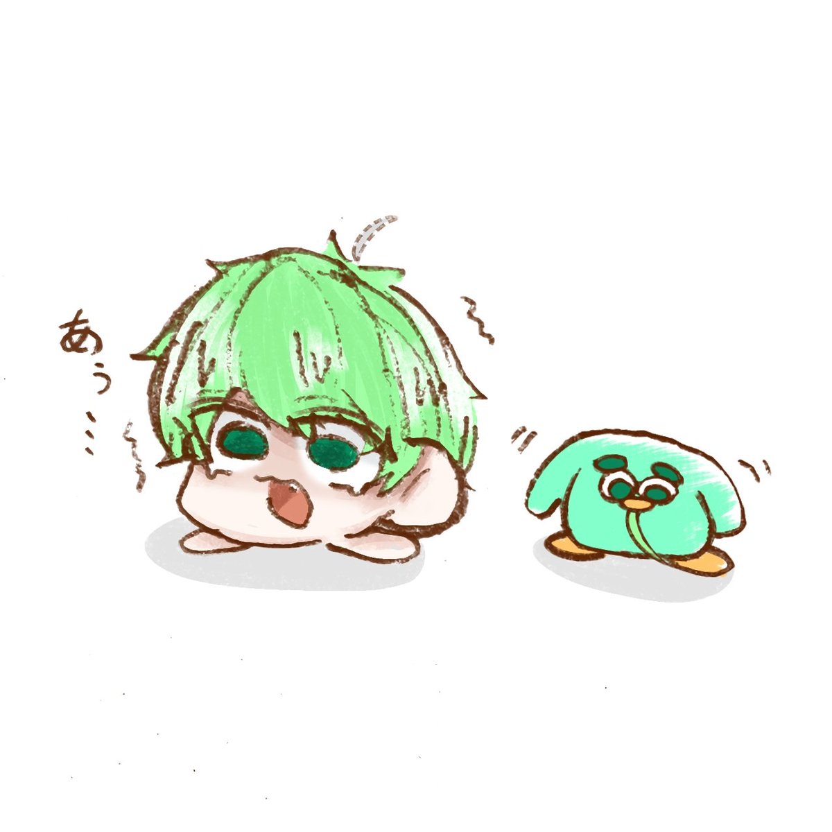 Jack_35713's tweet photo. もぐもぐするノタクレ
 #のば描き https://t.co/87XhHBczEg