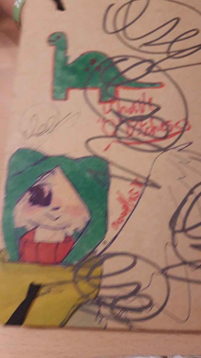 NoodlesTheFloof's tweet photo. Drew this on my friends notebook https://t.co/UxpqPhegDG