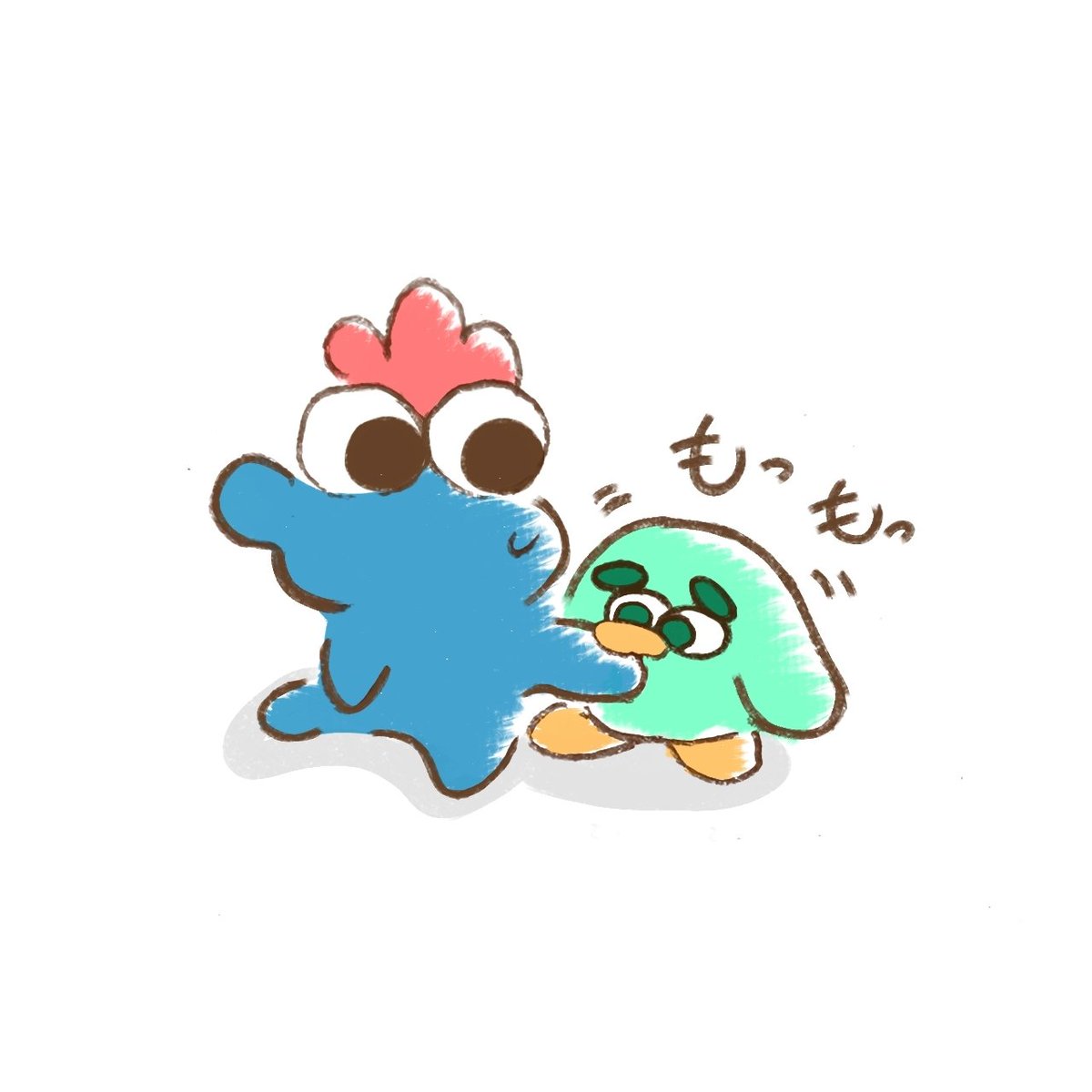 Jack_35713's tweet photo. もぐもぐするノタクレ
 #のば描き https://t.co/87XhHBczEg