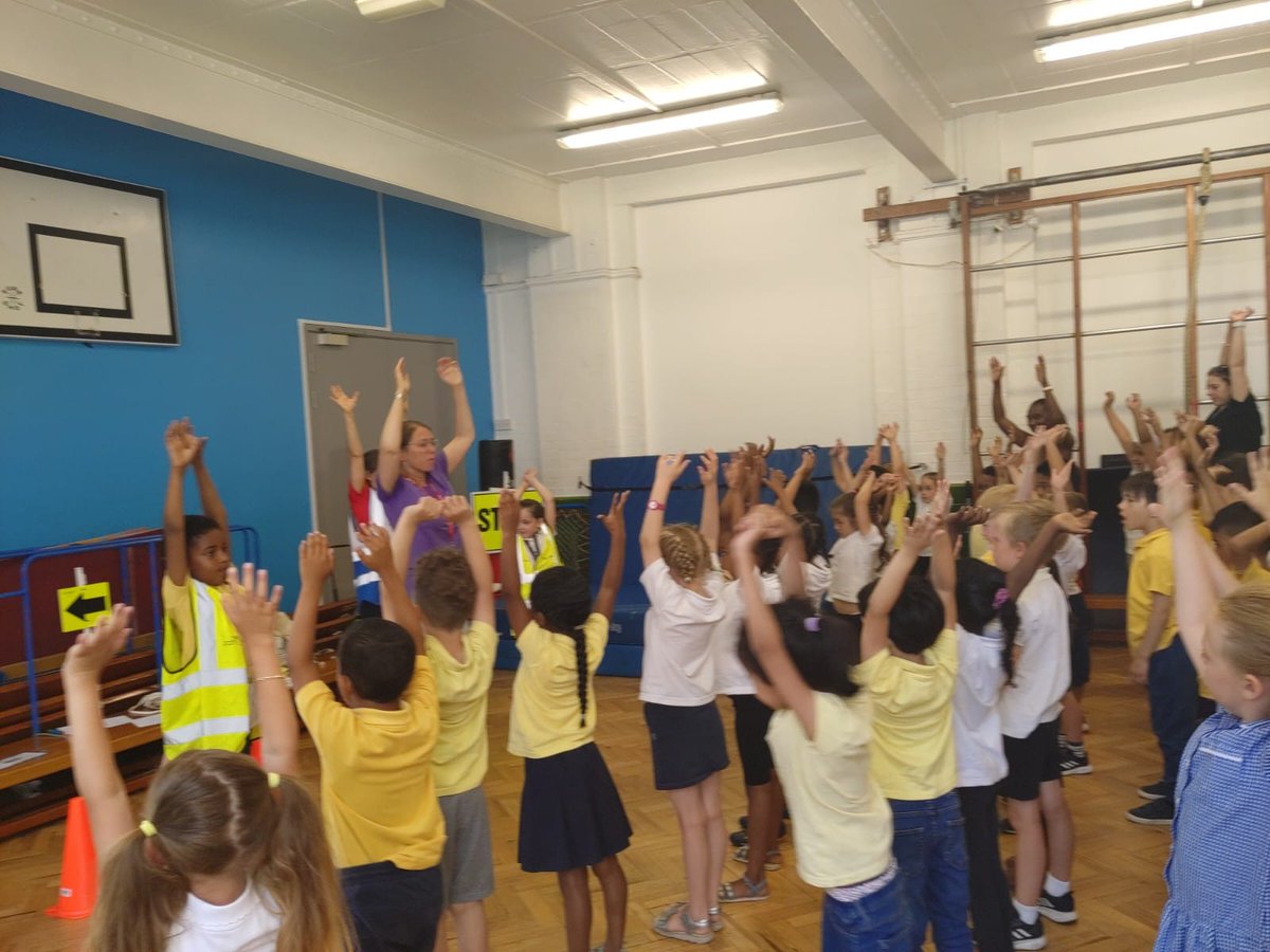 Wow, what a brilliantly active assembly KS1 had! A huge thanks to the organisers of Caledonian Junior park run who told us all about the fun, free and friendly weekly Sunday event in Caledonian Park at 9am. We can't wait to see you there! <a href="/CamdenLearning/">Camden Learning</a> <a href="/parkrunUK/">parkrun UK</a>