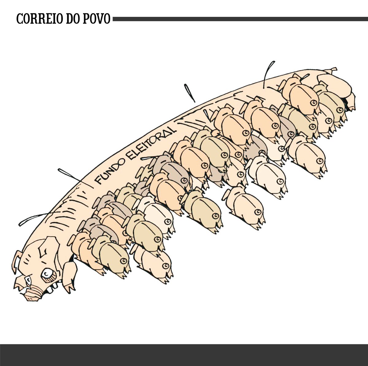 correio_dopovo_'s tweet photo. Essa é a charge do Amorim desta sexta-feira https://t.co/R2MrRDICEa