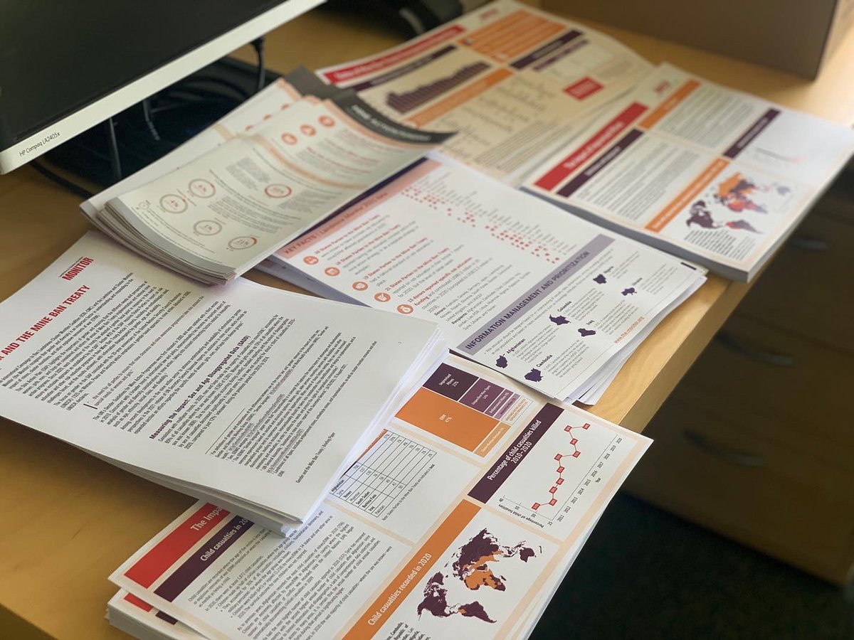 MineMonitor's tweet photo. Need info on the global #landmine situation? We’ve got the data! Just in time for next week’s #MineBanIM: @MineMonitor latest series of factsheets on #EORE, improvised mines, impact of mines/ERW on children, #gender in #MineAction, #TransparencyReporting, intl funding https://t.co/KfVnps3sWV