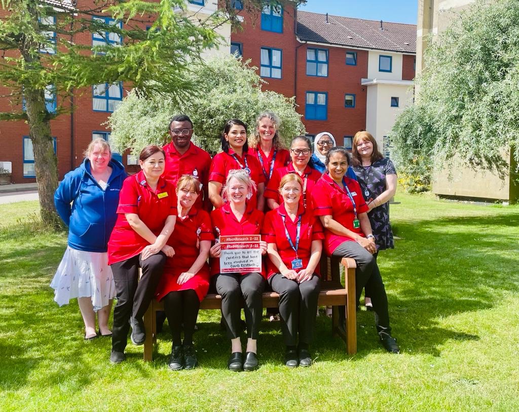 It’s #Red4Research day. Thank you to all who support research @KettGeneral staff and patients. @UHNNHSGroup @NIHRCRNEastMids