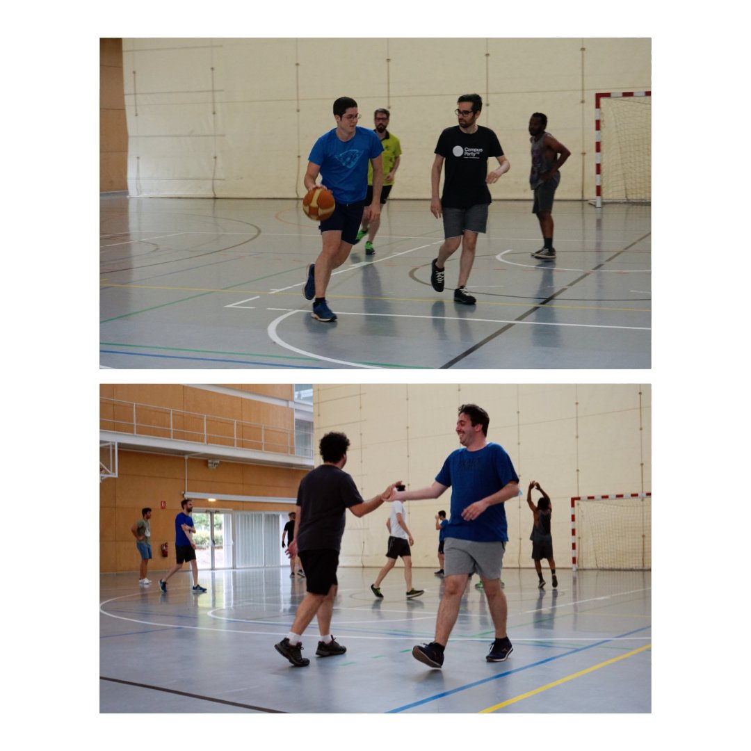 paynopain's tweet photo. Esta semana nuestro equipo se trasladó a la pista de basket para pasar una tarde diferente. 👏🏀

Nada mejor que un poco deporte, muchas risas y sobretodo, compañerismo! 

.

.

.

#paynopain #paynopainteam #fintech #spanishfintech #fintechespaña  #techteam  #fintechteam👏🏀 https://t.co/yU1mPqiJbK