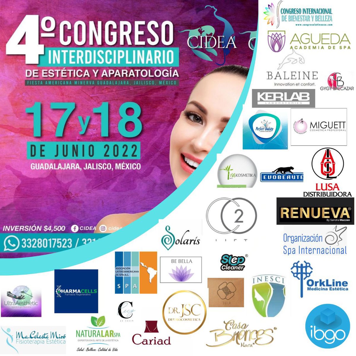 CIDEA6's tweet photo. #yosimecapacito #Capacitación #cidea #spa #wellness #Estetica #dermatología #aparatologia #Guadalajara https://t.co/brAYLl8saH