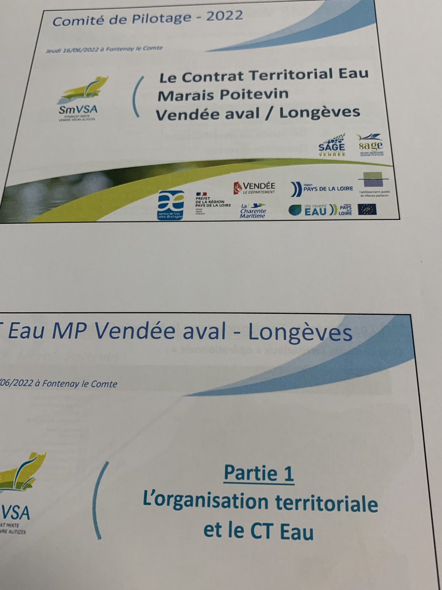 acharpentier85's tweet photo. #eau #cteau #vendee #marais 
Plusieurs réunions se tenaient ce jeudi, pour aborder les Contrats Territoriaux Eau (CTEau) du Sud Vendee dans le but d’améliorer la qualité de l’eau, le réaménagement des berges, la continuité écologique ou sur la bonne gestion de la ripisylve. https://t.co/hTGteKnPMg
