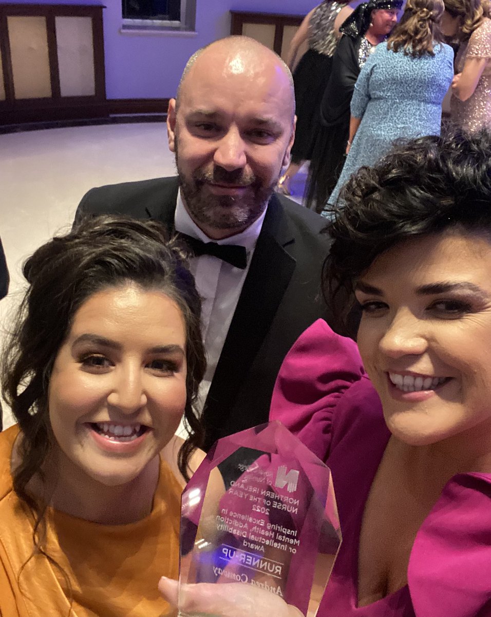 Andrea Conway (@andypandy0023) on Twitter photo Delighted to have represented learning disability services at the <a href="/RCN_NI/">RCN Northern Ireland</a> nurse of the year awards 2022. A very special evening #RCNINoY22 #RCNNIAwards #inspiringexcellence <a href="/BelfastTrust/">Belfast Trust</a> <a href="/clairemck_psych/">Claire McKenna</a> <a href="/SineadDickson2/">Sinead Dickson</a> Delighted to have represented learning disability services at the <a href="/RCN_NI/">RCN Northern Ireland</a> nurse of the year awards 2022. A very special evening #RCNINoY22 #RCNNIAwards #inspiringexcellence <a href="/BelfastTrust/">Belfast Trust</a> <a href="/clairemck_psych/">Claire McKenna</a> <a href="/SineadDickson2/">Sinead Dickson</a>