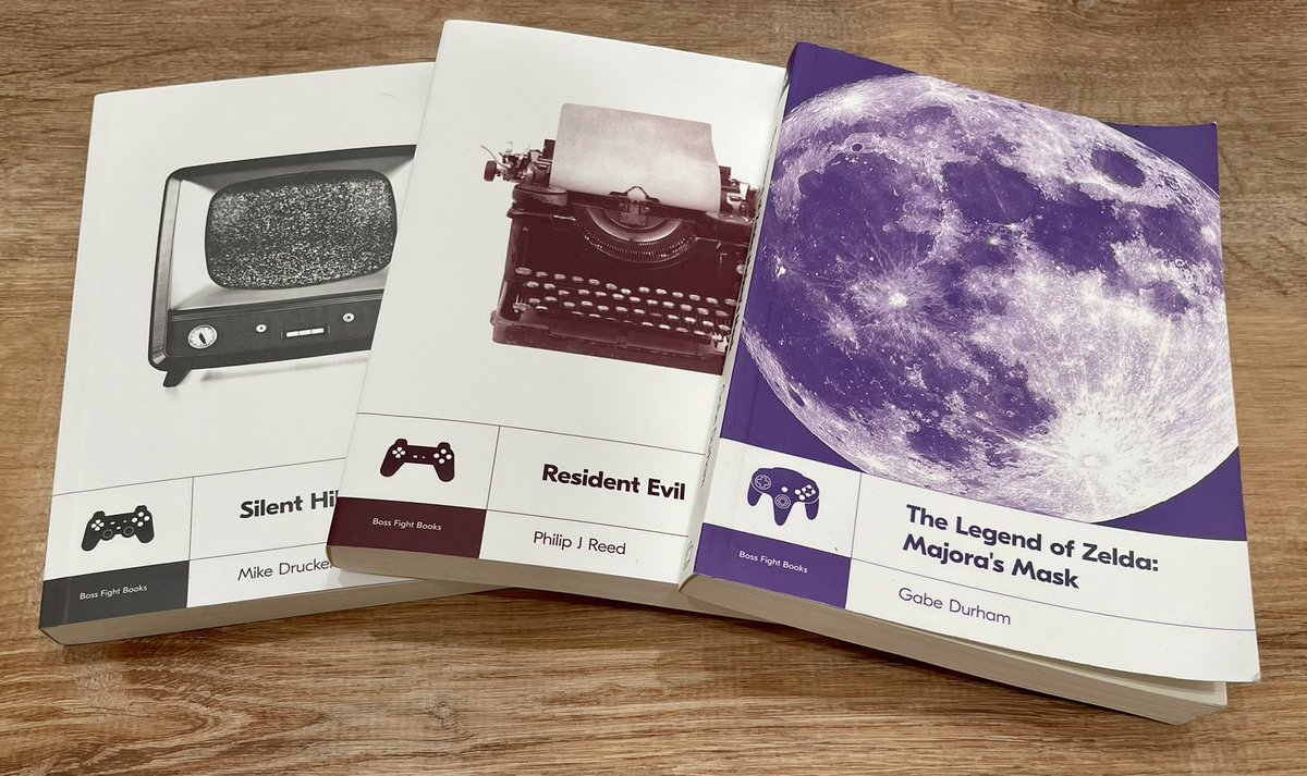 3 great books from <a href="/BossFightBooks/">Boss Fight Books</a>  by <a href="/MikeDrucker/">Mike Drucker</a> <a href="/NoNoiseChitChat/">Noiseless Chatter</a> <a href="/GabeDurham/">Gabe Durham</a>. I’m hooked. Which should I read next?