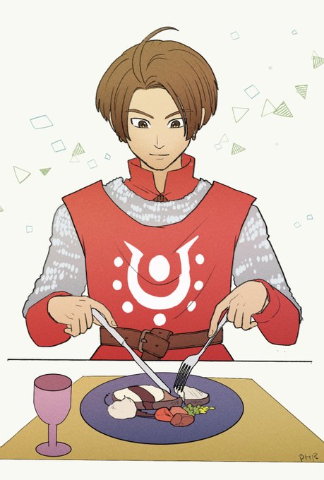 テーブルマナーのtwitterイラスト検索結果