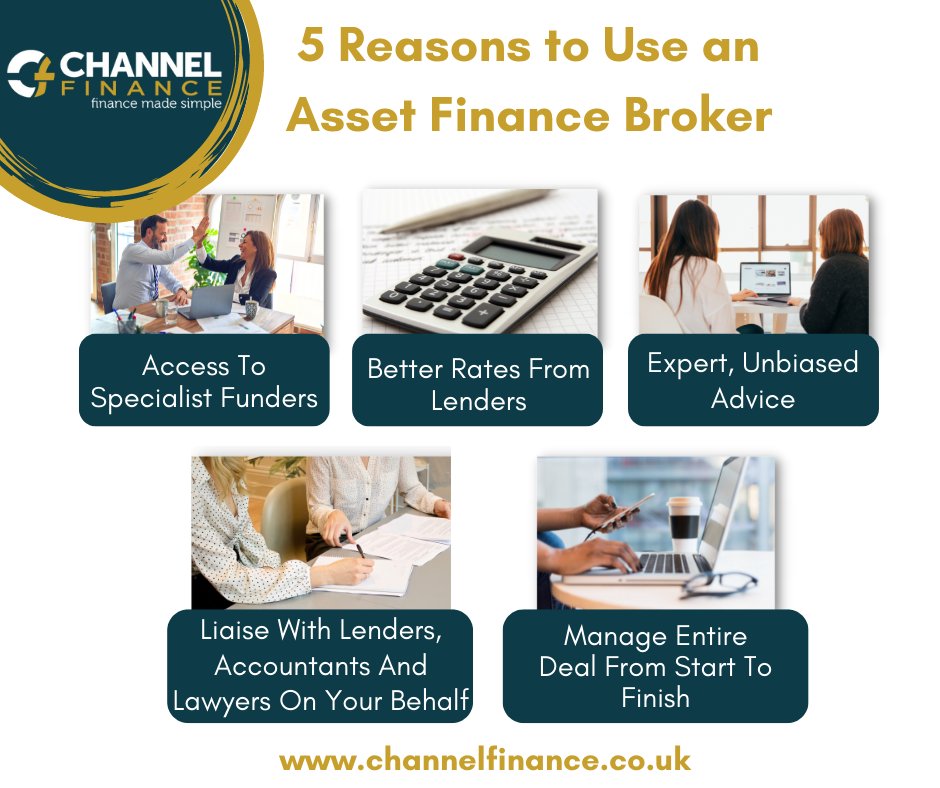 Why use a broker for asset finance?

Using a broker to finance your business assets saves you time and money. 

Our brokers are experts and offer knowledge and experience of asset finance across multiple industries. 

Head to our website to find out more!

buff.ly/3NeDi2Z