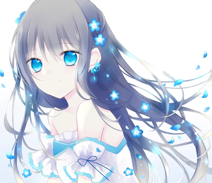 #絵描きさんと繋がりたい 
#夏の創作クラスタフォロー祭り 
青が好きです💠
RT♡どちらも巡回します🕊 