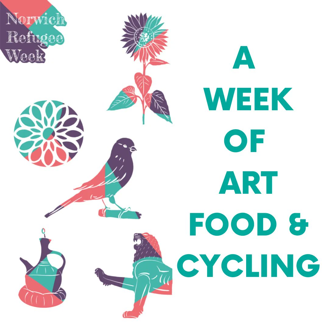 Norwich Refugee Week is Starting Tomorrow!
Check out the programme, come down to the array of events including arts, food, community, sports and cycling!
Let's all come together to fundraise for Welcome Wheels project – buff.ly/3GoL5ZX