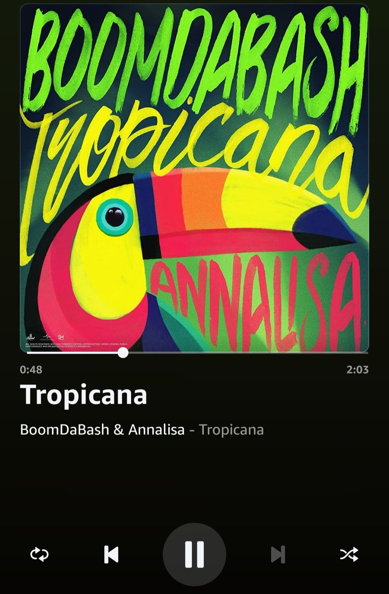 Drogaaaa in loop💣💣 e se c'è poco da fare quel poco facciamolo insieme 💣💣💥💯💥💯 #Hit #tropicana #summer #annalisa #boomdabash #summerinLondon