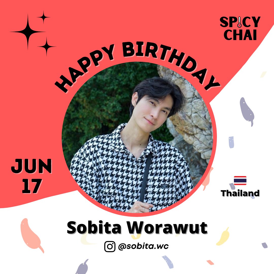spicychai2021's tweet photo. Happy Birthday, Sobita Worawut! 🎉🌶 @sobitawc
Did you know?
He made his debut in the 2021 short film Love Advisor produced by Vibie Entertainment.
#SobitaWorawut
#sobitawc
#ThatsMyCandyTheSeries #LoveAdvisor
#SPICYCHAI https://t.co/0sV0HXqu1b