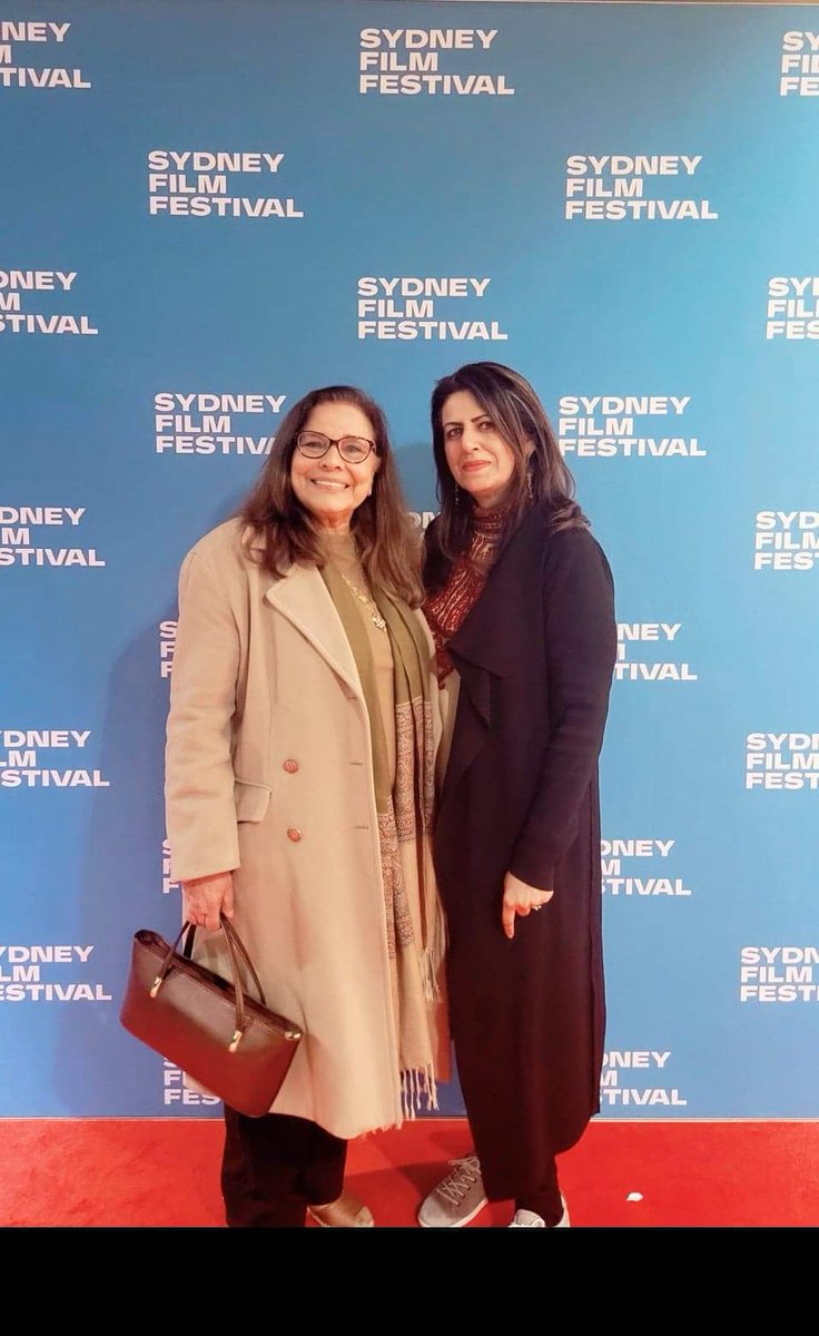 With the gorgeous Uzma Gillani ❤ #sydneyfilmfestival