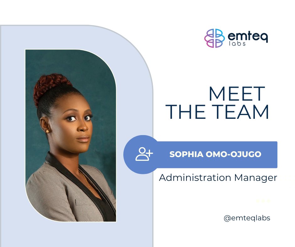 emteqlabs's tweet photo. Our #emteqlabs team is growing!
Meet Sophia Omo-Ojugo, our Administration Manager! She is a virtual reality enthusiast, passionate about communications and policy. She’s excited to join the Emteq team in its drive for impactful cross-sectoral innovation.
#VR #AR #XR #team #emteq https://t.co/WTnN8WdwrR