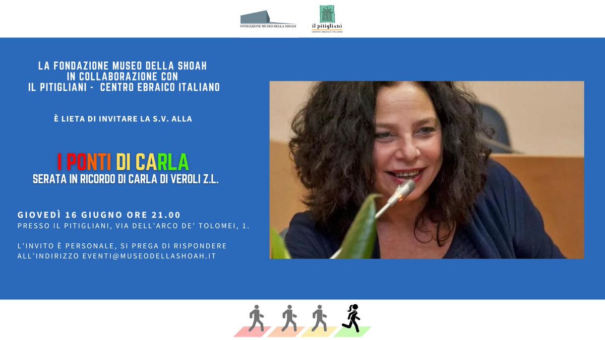 DavidKeshet's tweet photo. ieri sera una iniziativa TOP di @MuseodellaShoah @IlPitigliani x ricordare la ns amica #CarlaDiVeroli
C'eravamo, i suoi amici di #MDKI, e riportiamo quanto è stato letto 🏳️🌈✡🏳️🌈✡ @PaolaVaccari @aureliomancuso @SimonaSr29 @EsterP8 @annapaolaconcia @flaminiasabate1 #17Giugno https://t.co/HKixJXc9UC