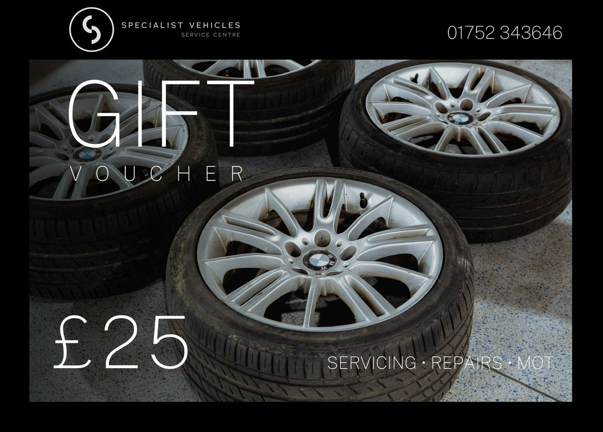 Father’s Day with Specialist Vehicles

We are delighted to introduce our Service Centre Gift Vouchers, just in time for the big day. Available in denominations of £25, vouchers can be used to contribute towards a bill for a service, MOT or repair work.

01752 343646 for purchase