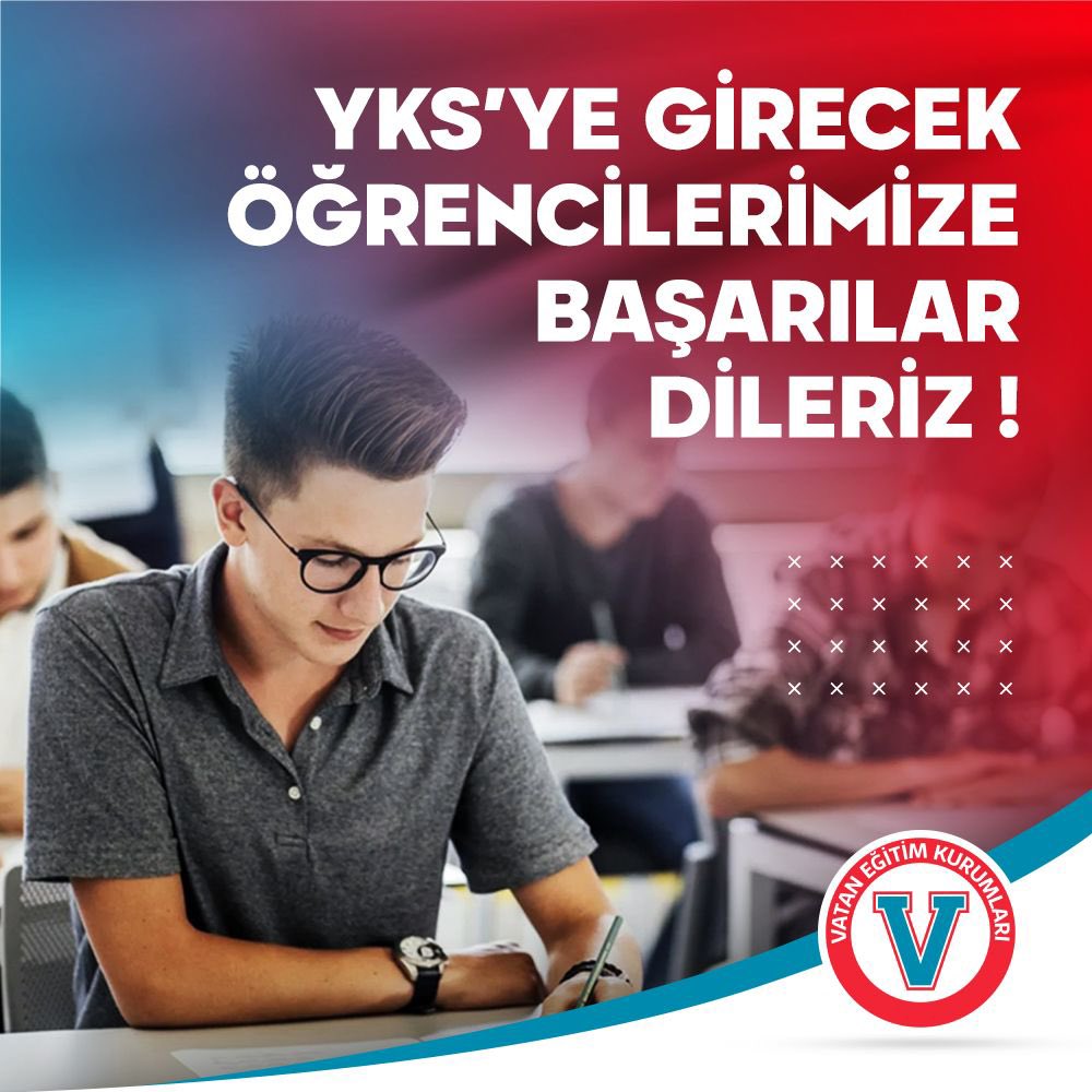 AtakoyVatan's tweet photo. YKS’ye Girecek Öğrencilerimize Başarılar Dileriz ✏️ https://t.co/aI4kUkfUhP