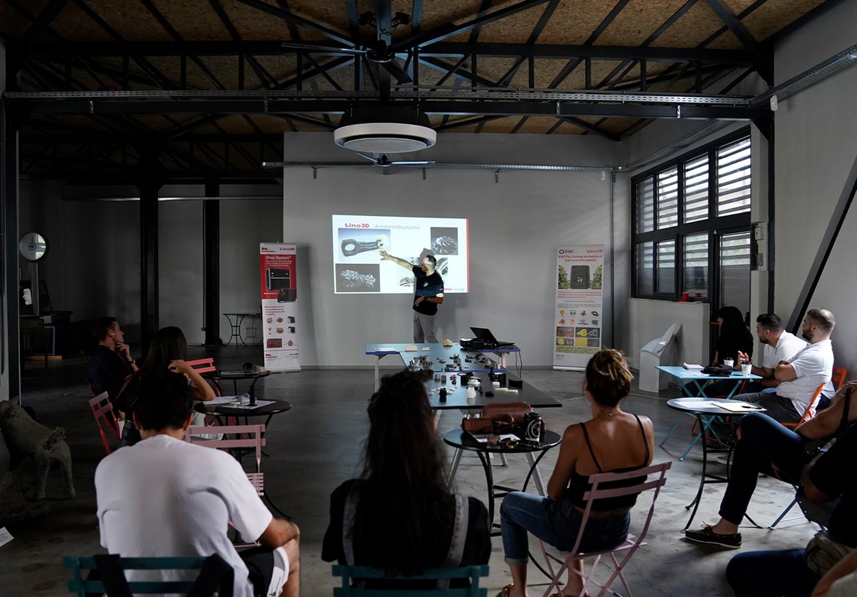 joistpark's tweet photo. 🟣🔩 Turning digital into physical!
In yesterday's #openpresentation of @Lino3D in collaboration with #JOIST, participants had the opportunity to attend #freeworkshops & enrich their knowledge of #3Dprinting & scanning technologies.
Thank you for your attendance & participation! https://t.co/bmbJFMiHMx