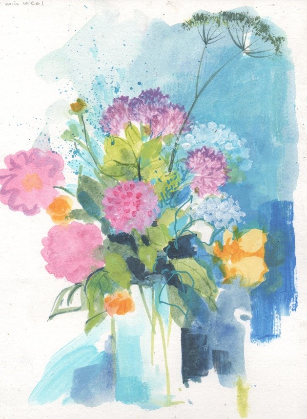 Saturday 25th June,  Adult Art course flowers in mixed media at Maiden Erlegh School, email mescomminityarts@maideneleghtrust.org to book or for more info. Tel 01189262467. Fee £50 for the day.