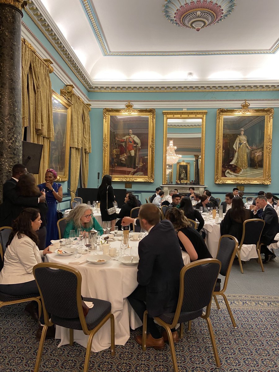 pushpamsinghh's tweet photo. #LancasterMBA Diary 
Had a wonderful time #networking in the heart of #London at Institute of Directors. Lovely ambience and architecture. Good food and wine. Had insightful conversations with CEOs and HR Directors. @MBALancaster #lumsmba #lifeatlums https://t.co/RAVs94xEFb