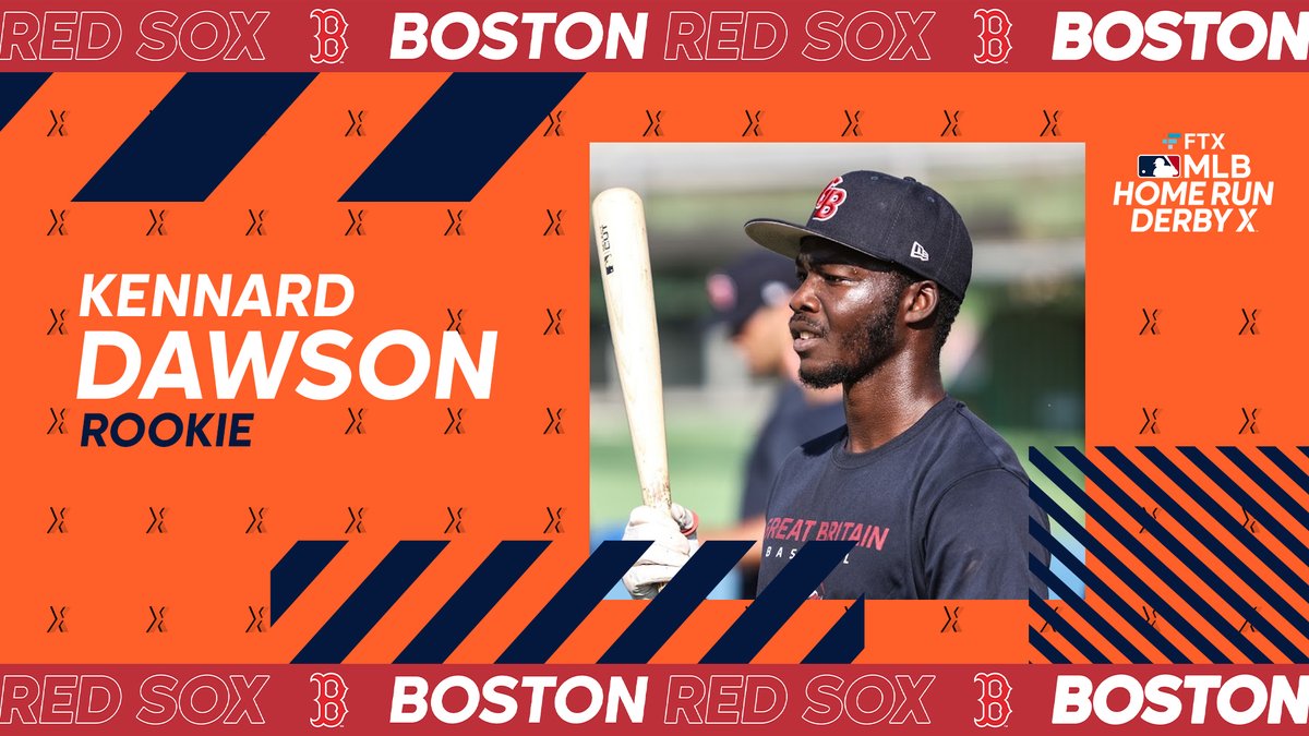 MLBEurope's tweet photo. The local talent has landed. Presenting, the #HomeRunDerbyX rookies:

@KennardDawson 🤝 @RedSox
@zdstroman 🤝 @Dodgers
@rbrereton3 🤝 @Yankees
@JordanEdmonds15 🤝 @Cubs

#MLBEurope #HRDX https://t.co/vXOExhH9t4